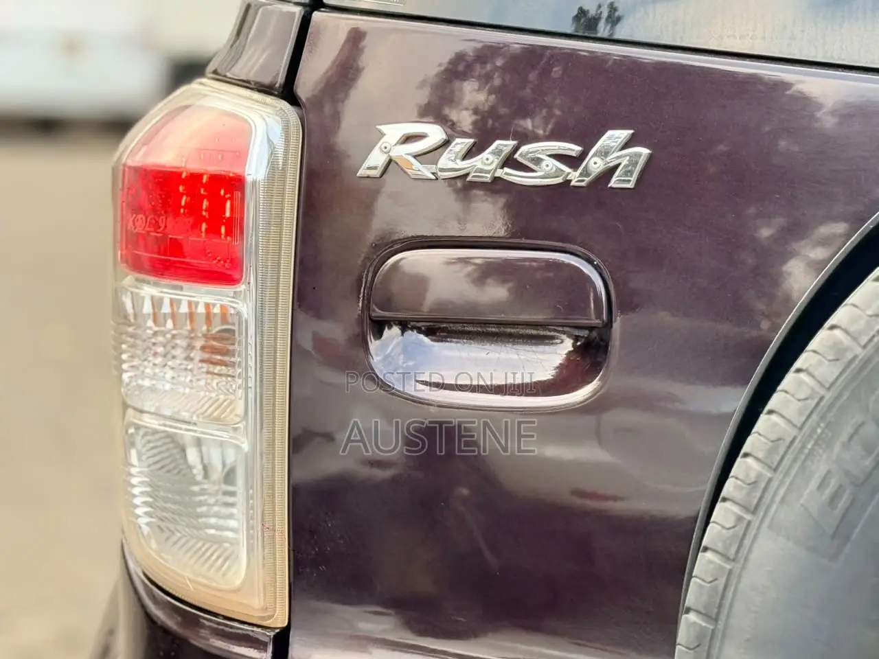Toyota Rush 2015 Brown