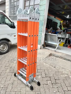 4x5 Steps Folding Multipurpose Fiberglass Ladder