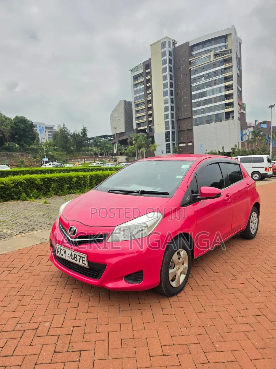 Toyota Vitz 2013 Pink