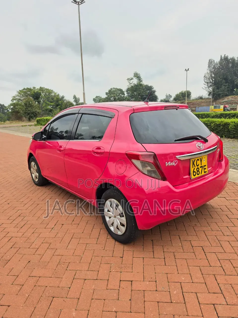 Toyota Vitz 2013 Pink