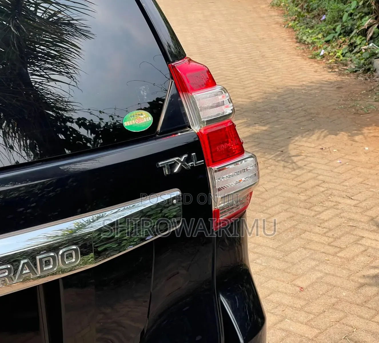 Toyota Land Cruiser Prado 2017 Black