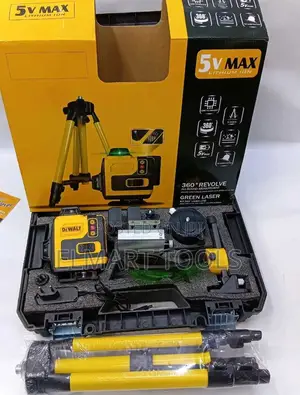DeWalt 5V Max Green Laser Level Kit