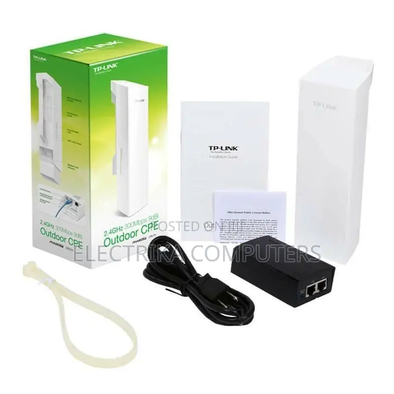 TP-Link CPE210 2.4GHz 300Mbps 9dBi Outdoor CPE