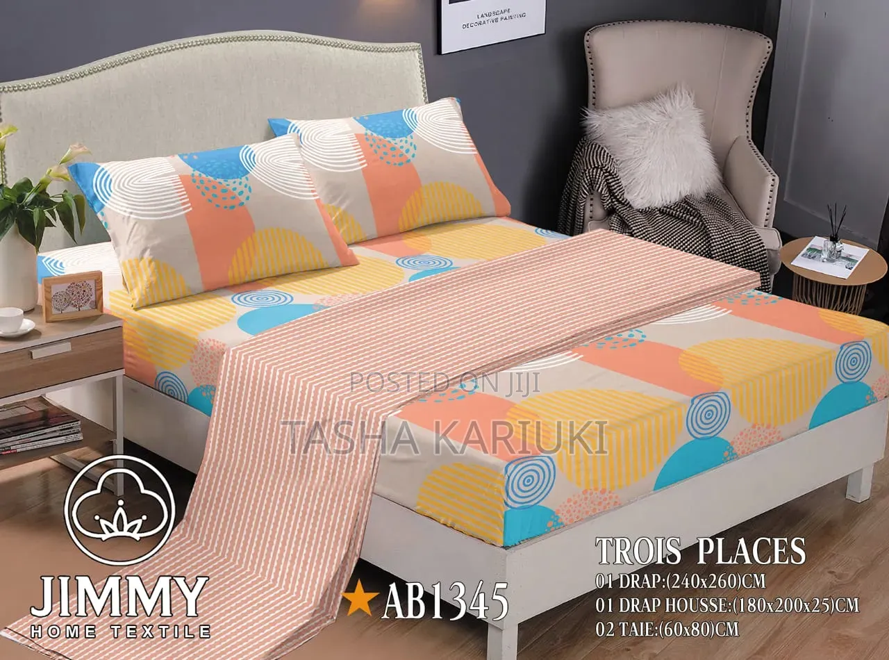 Multicoloured Bedsheets Size 180*200