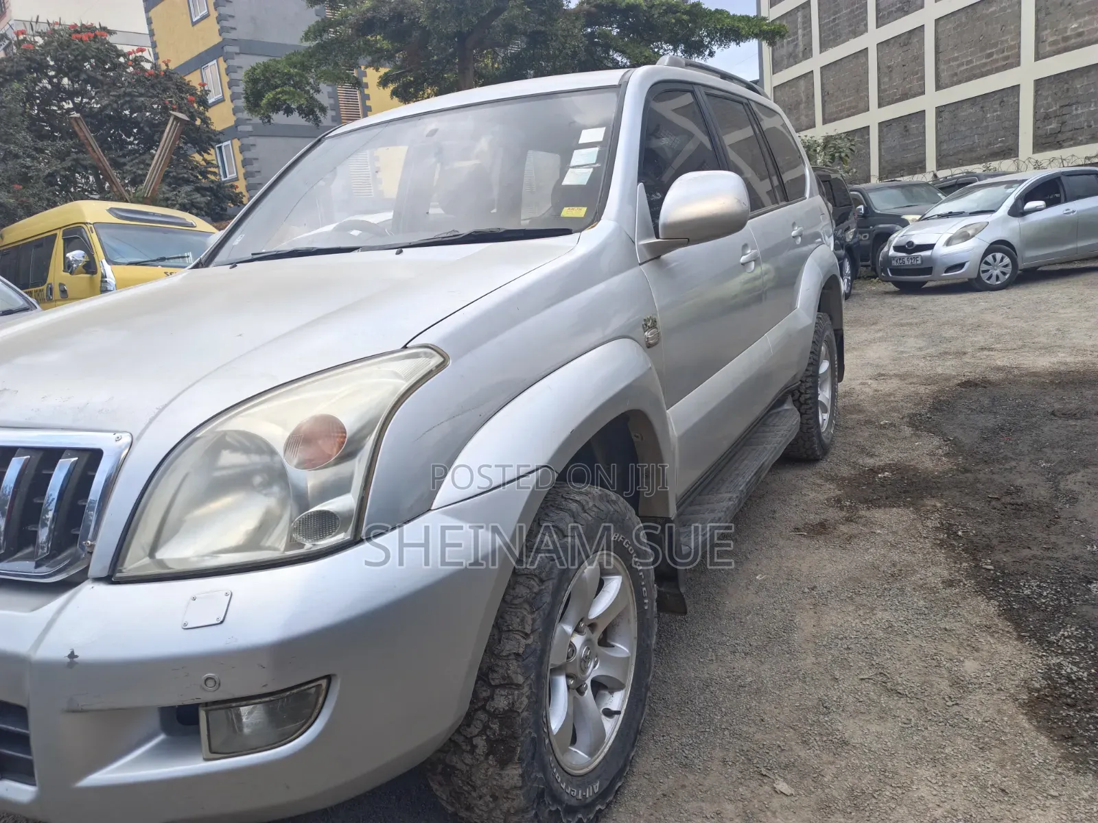 Toyota Land Cruiser Prado 2007 Silver