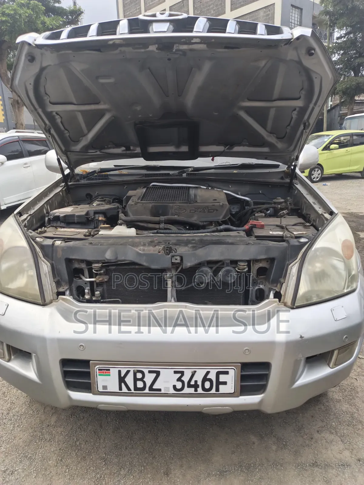 Toyota Land Cruiser Prado 2007 Silver