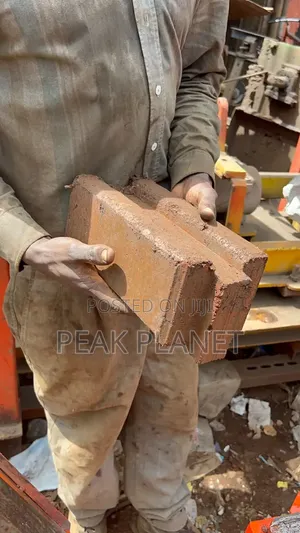 Manual Double Interlocking Brick Press Machine