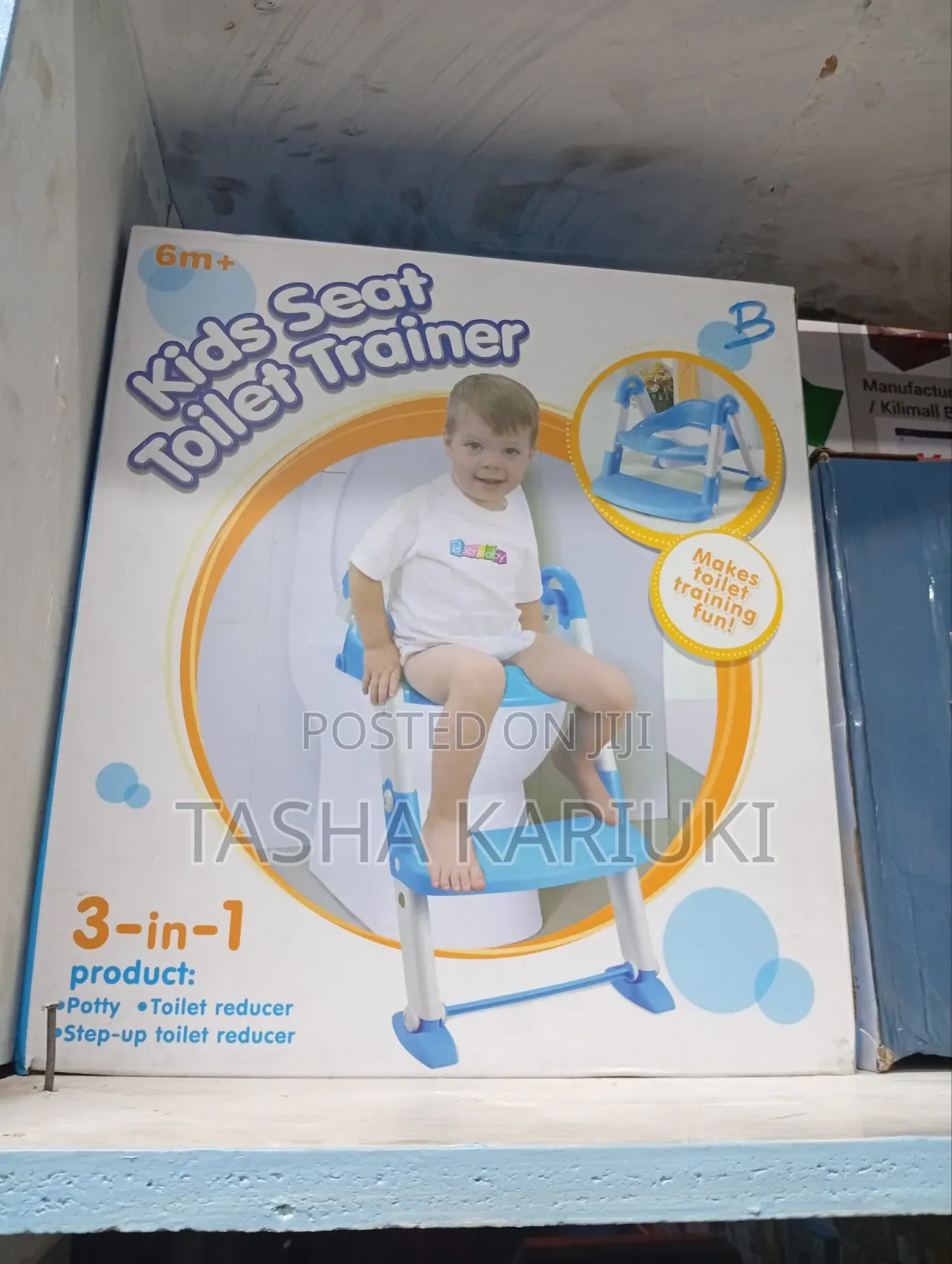 3 in 1 Kids Toilet Ladder Trainer