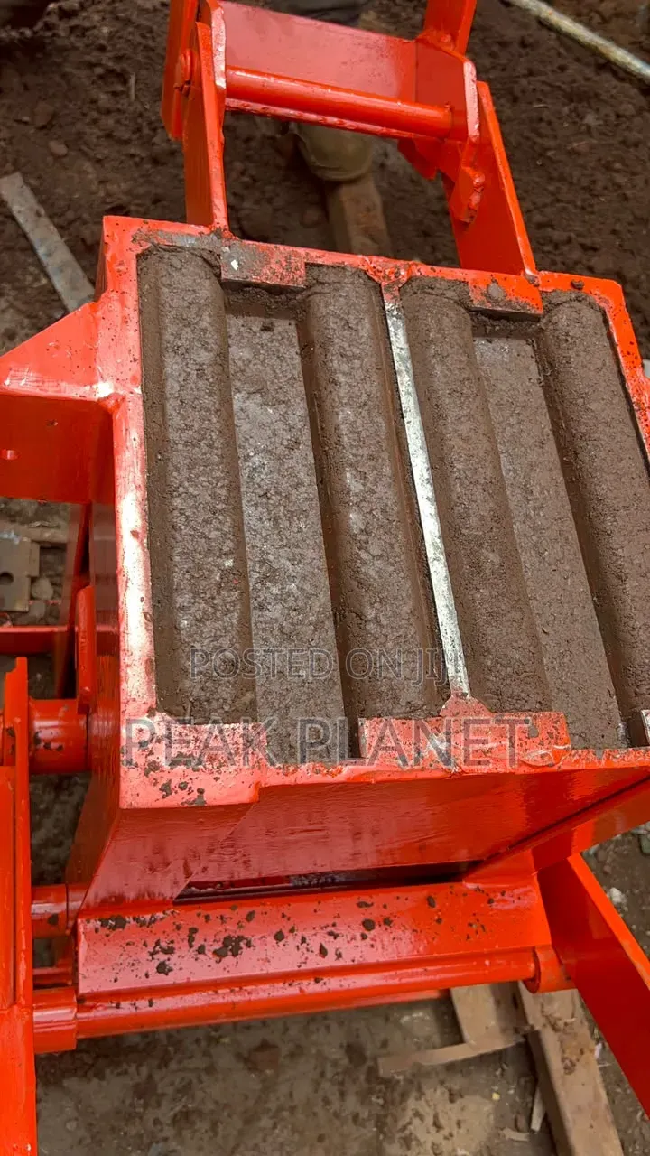 High Output Double Interlocking Brick Maker