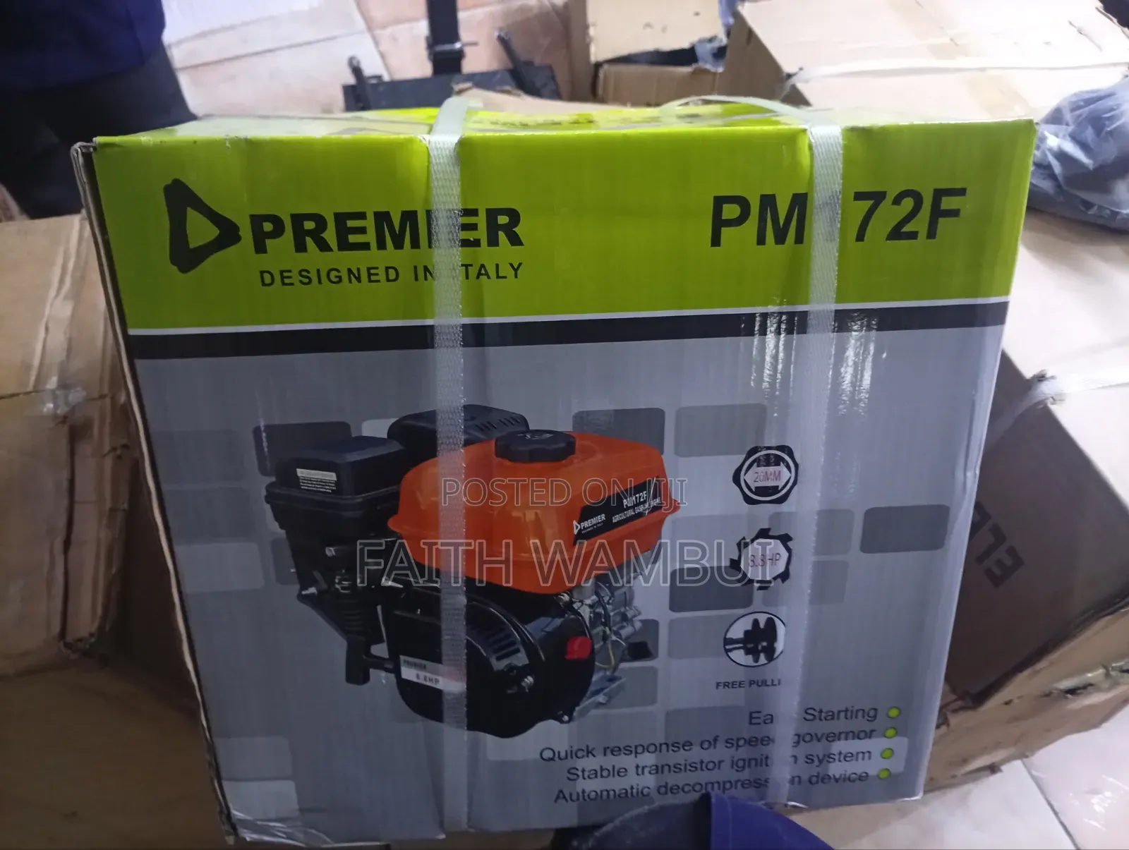 8.8hp Premier Agricultural Gasoline Engine