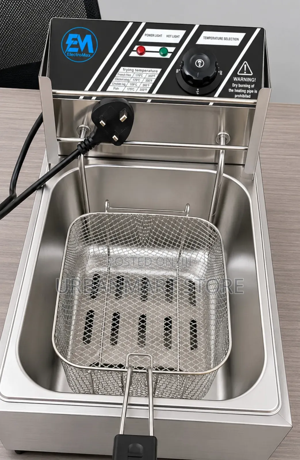Electromate Kitchen Deep Fryer 6 Litres