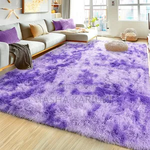 *Fluffy-Plain, and Patches Carpets* 5x8