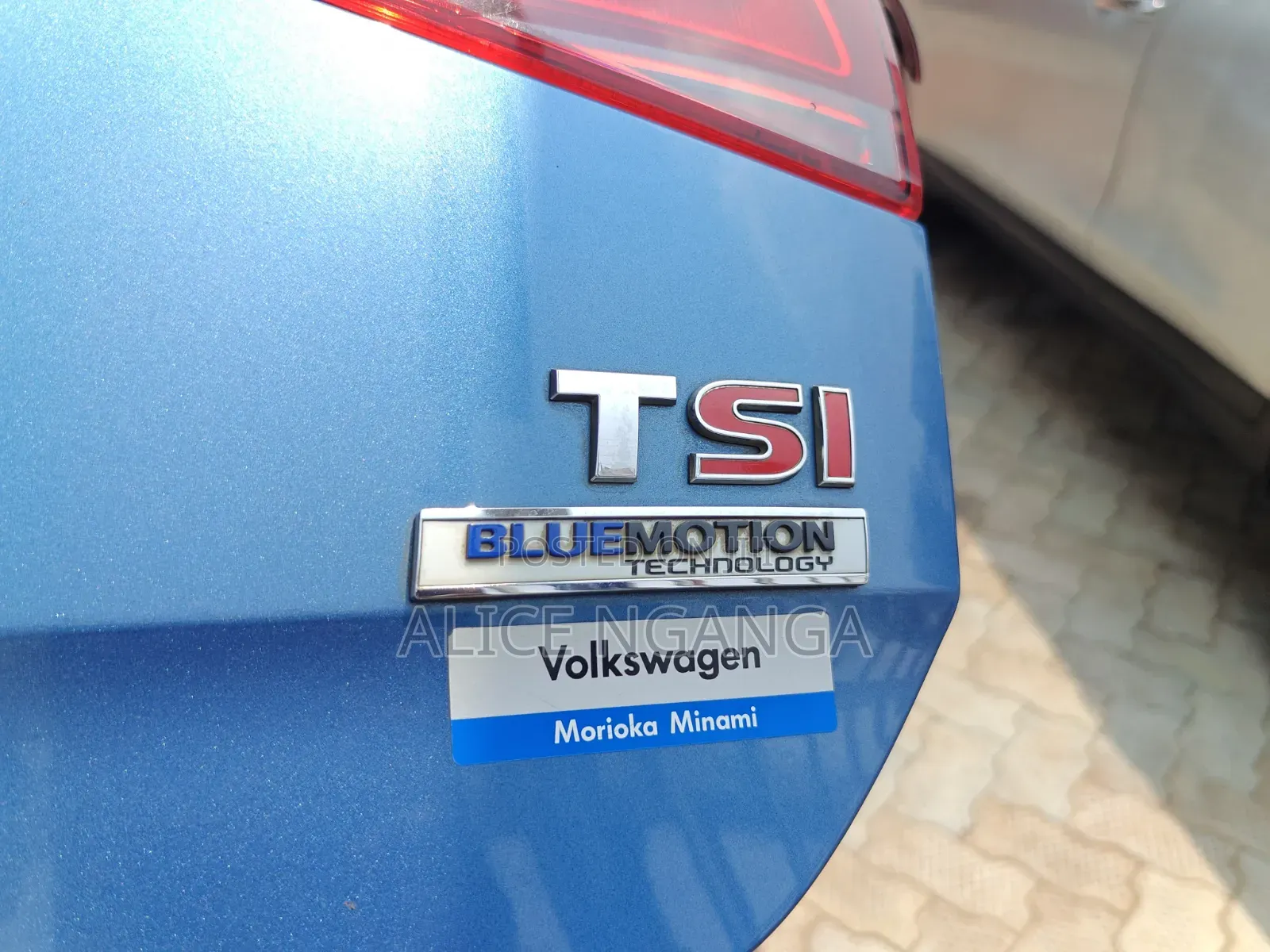 Volkswagen Golf 2014 Blue