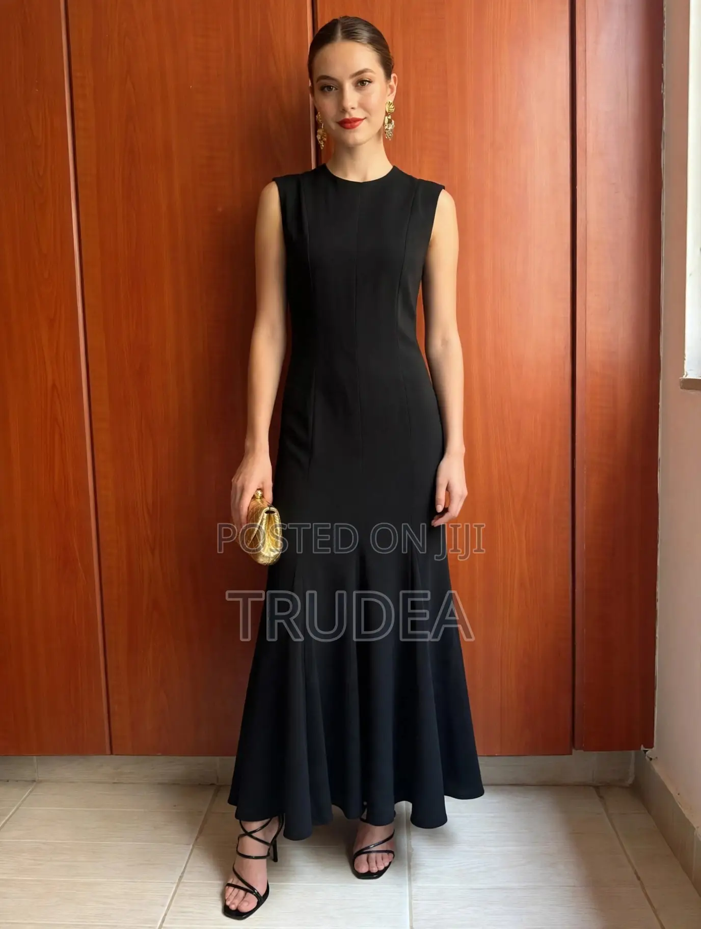 Elegant Black Zara Maxi Dress