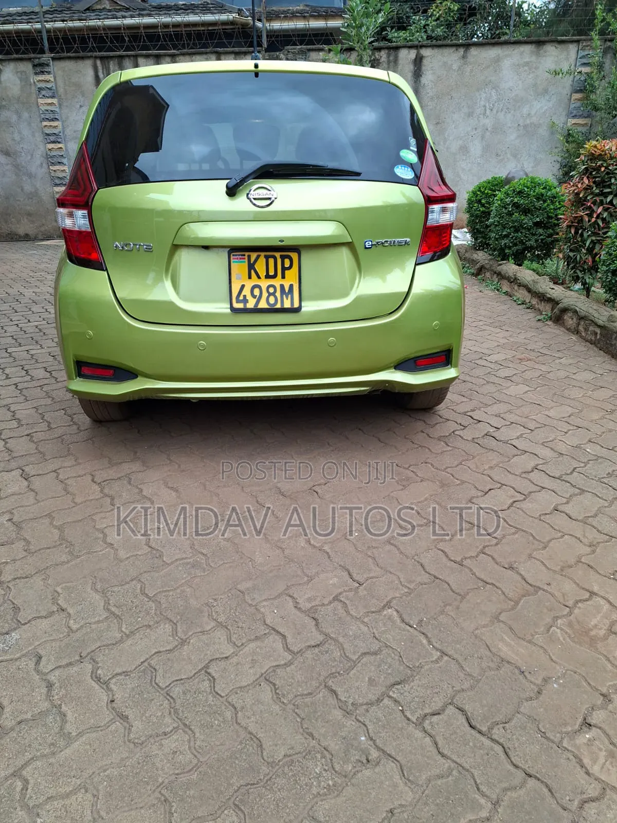 Nissan Note 2016 Green