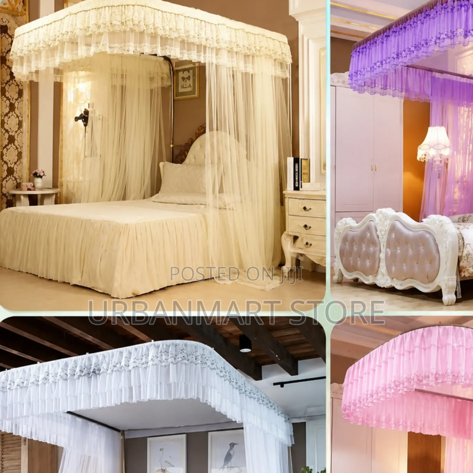 Comfortable Sleeping 2 Stand Mosquito Net