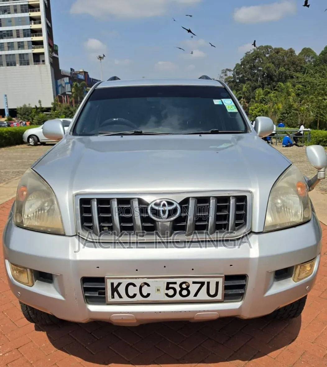 Toyota Land Cruiser Prado 2008 Silver