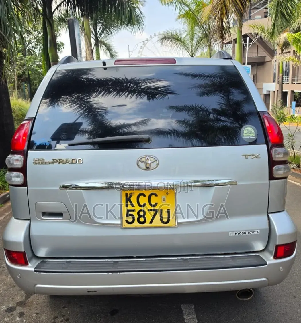 Toyota Land Cruiser Prado 2008 Silver