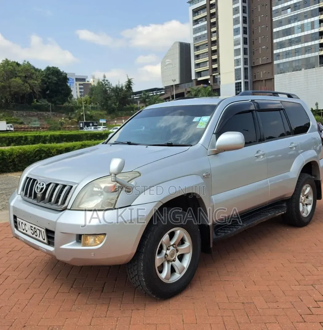 Toyota Land Cruiser Prado 2008 Silver