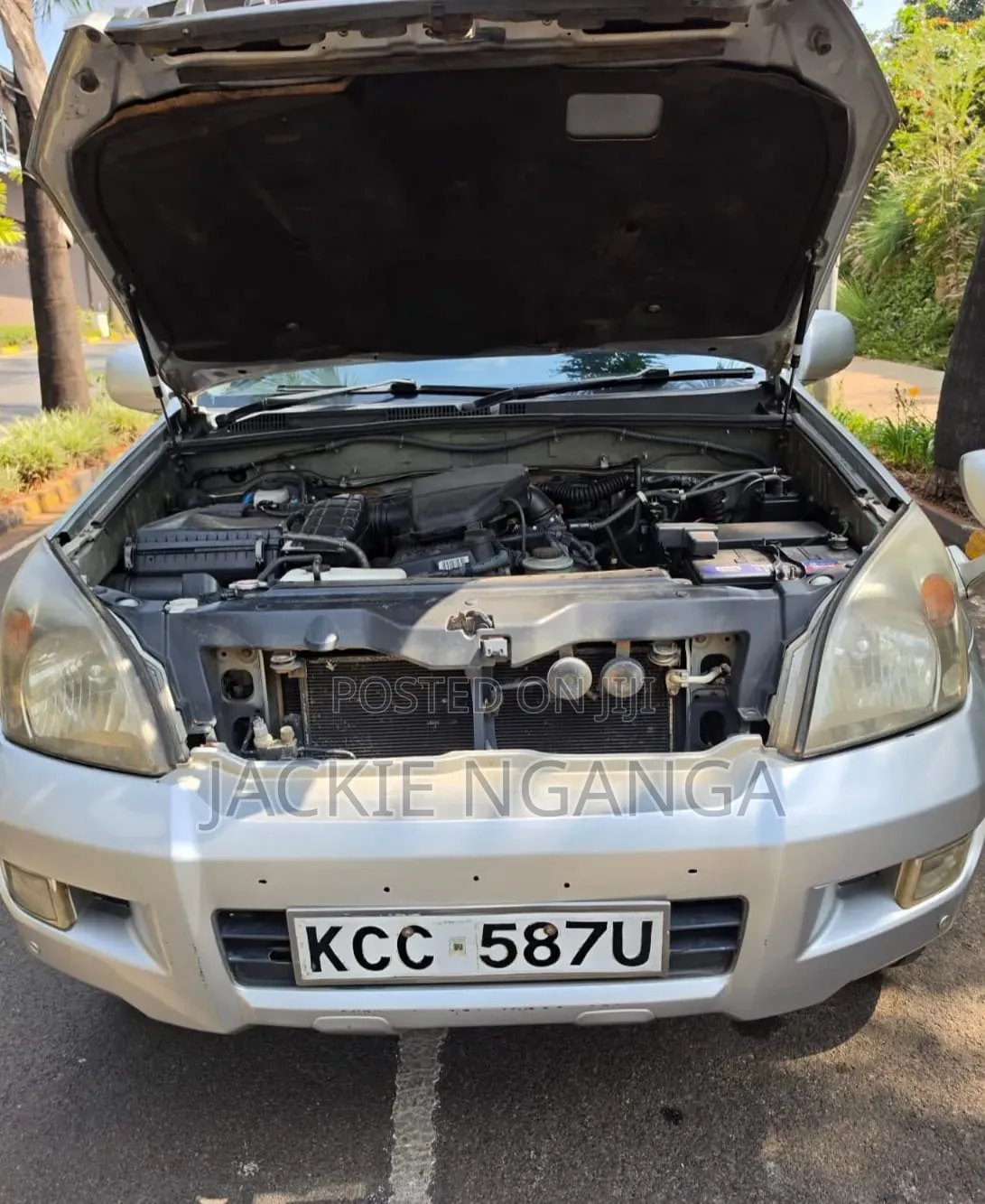Toyota Land Cruiser Prado 2008 Silver