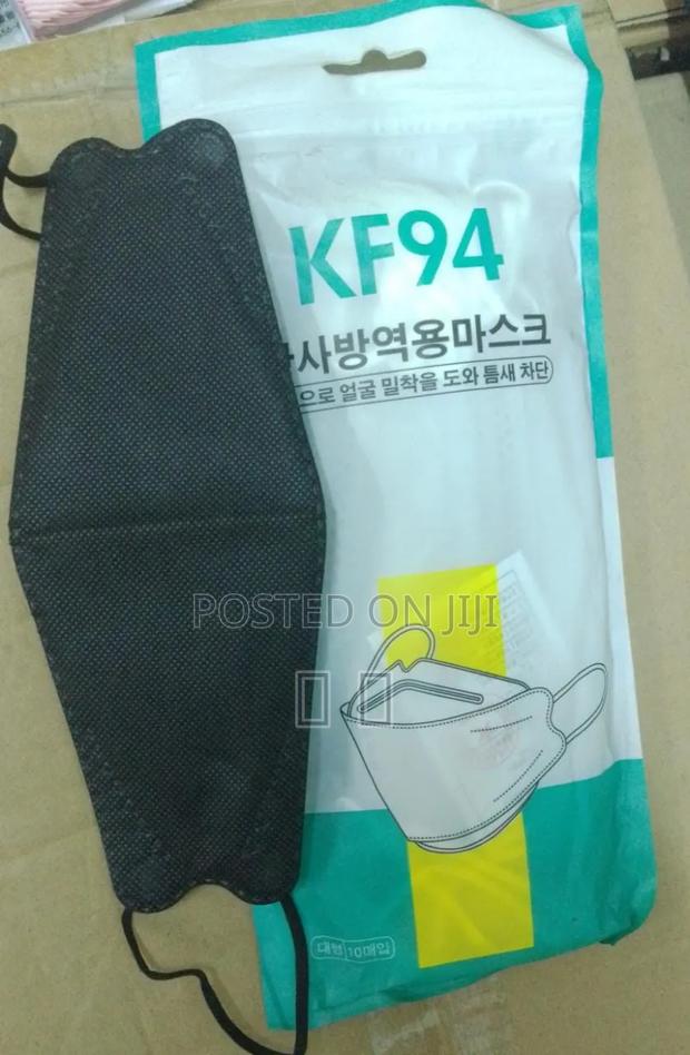 Black Kf94 Mask