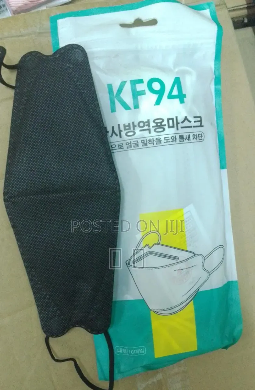 Black Kf94 Mask