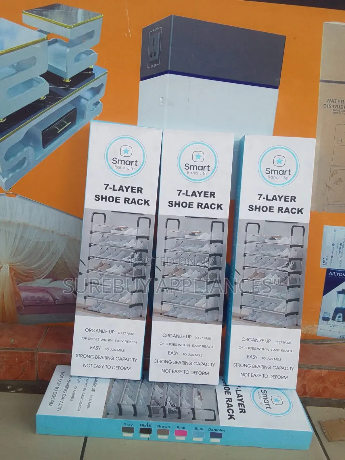 7 Layer Shoe Rack