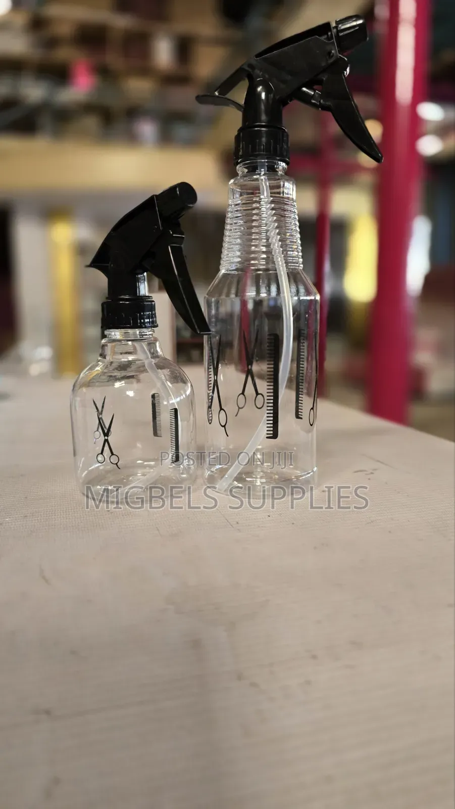 Clear Spray Bottle ( Spirit Bottle )