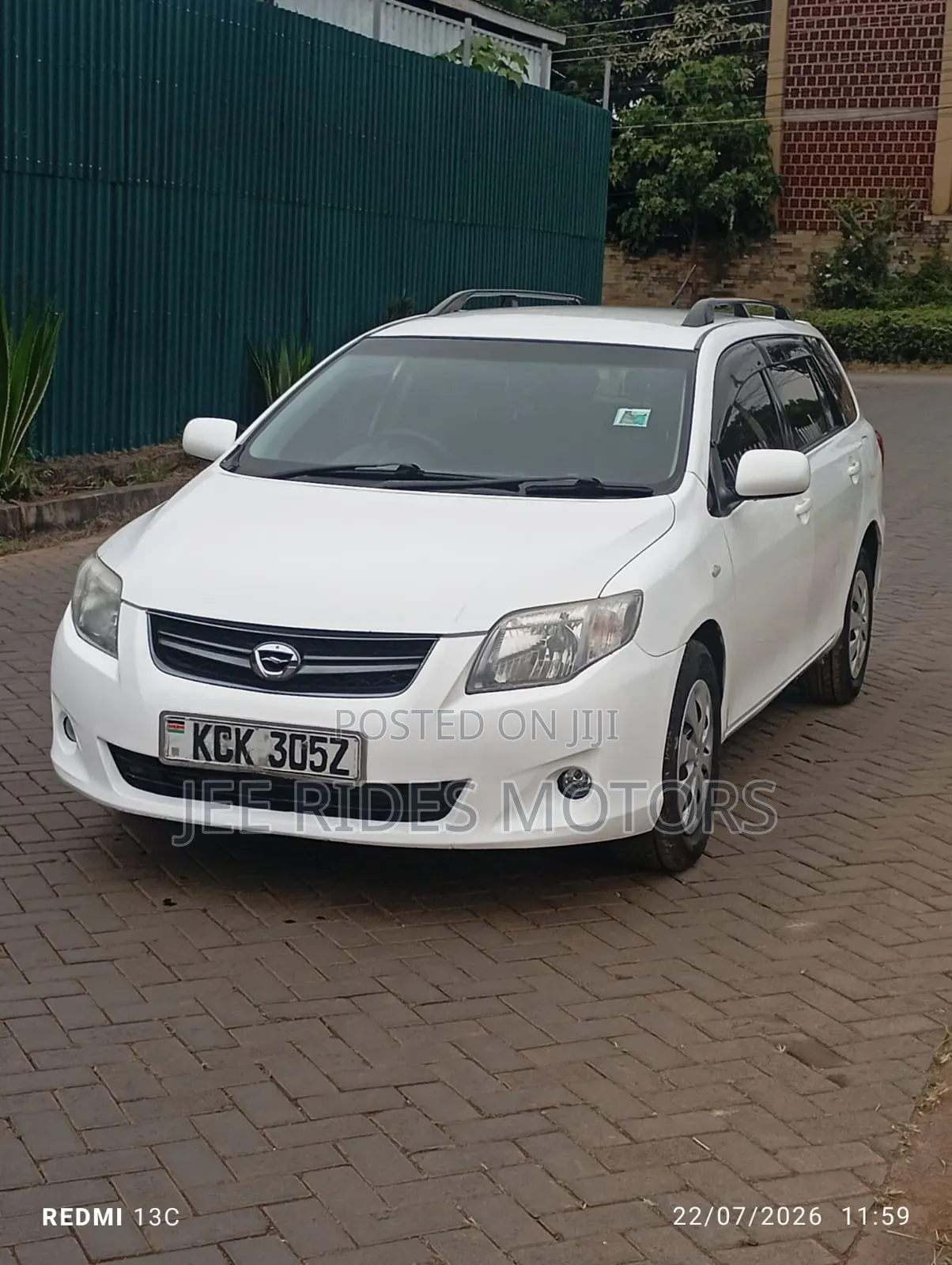 Toyota Corolla Fielder 2010 White