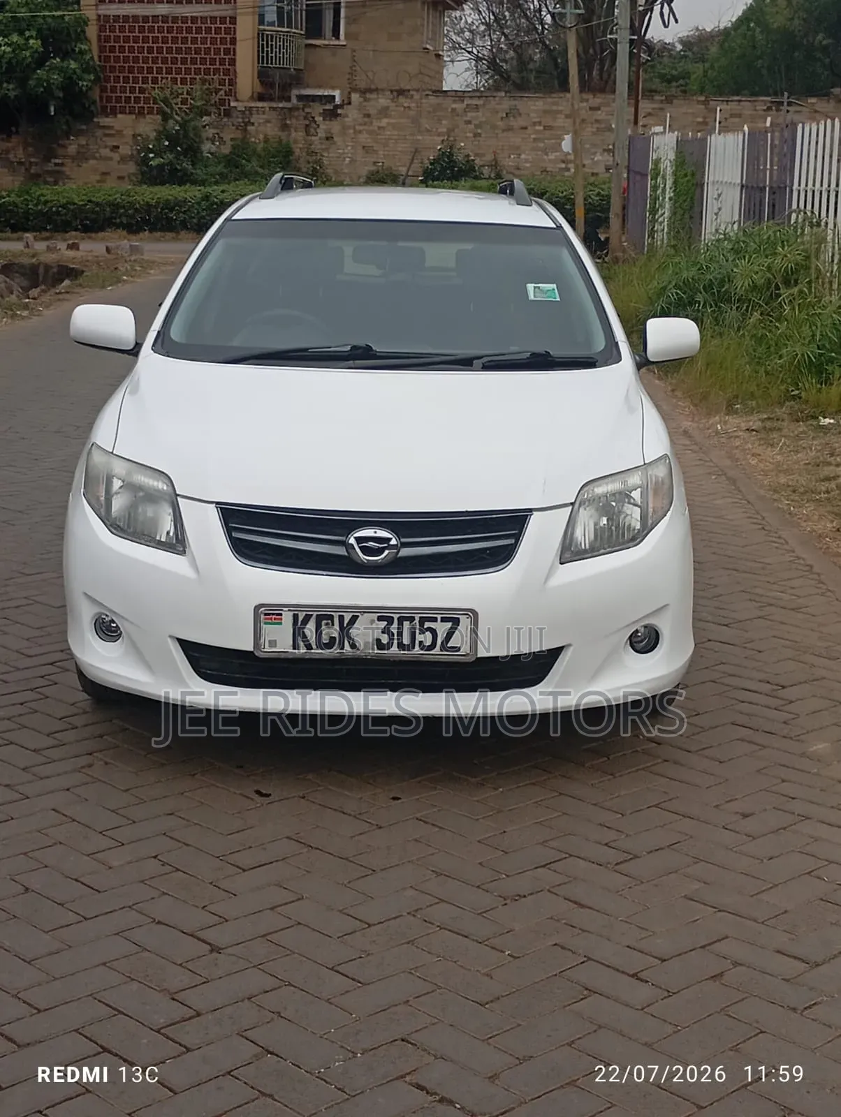 Toyota Corolla Fielder 2010 White