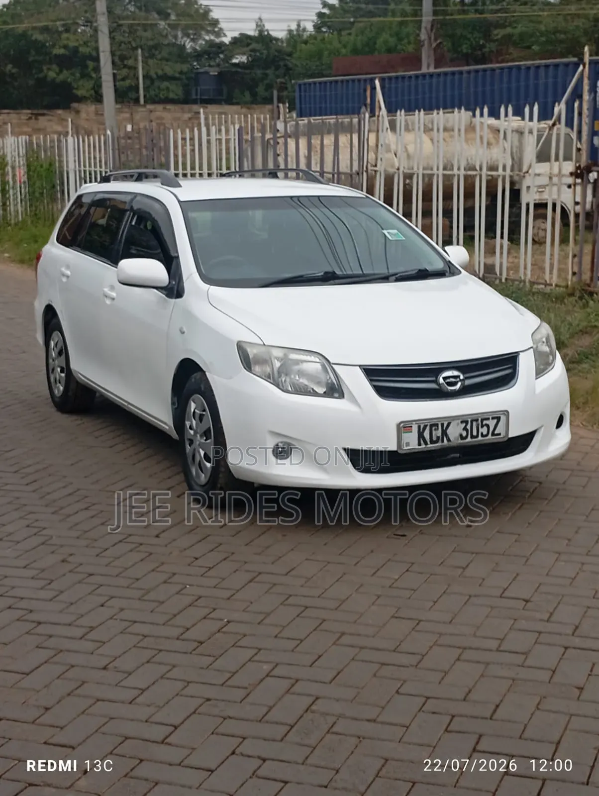 Toyota Corolla Fielder 2010 White