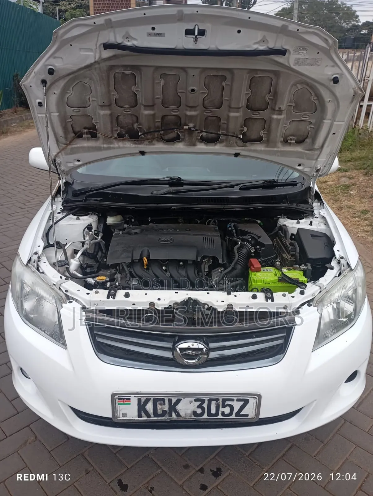Toyota Corolla Fielder 2010 White