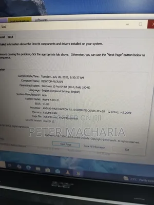 Laptop Acer Aspire 3 A315-21 8GB AMD SSD 128GB