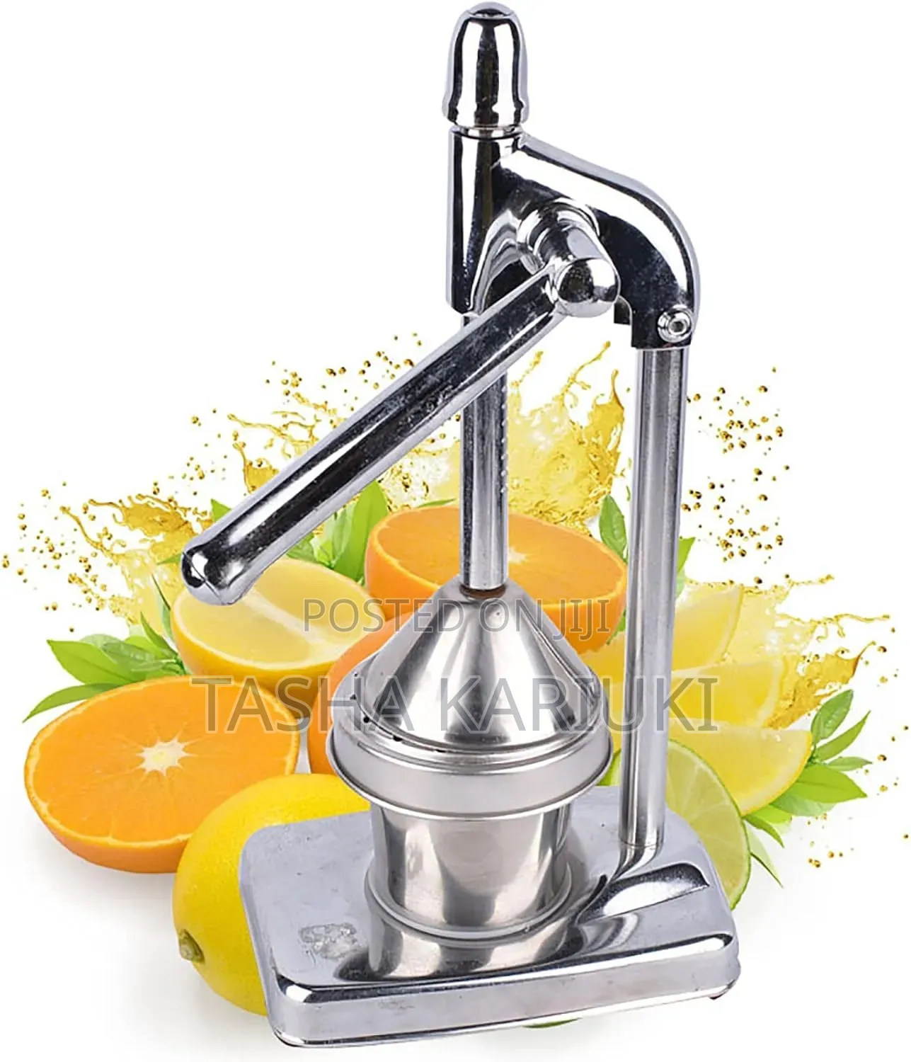 Stainless Steel Manual Juicer