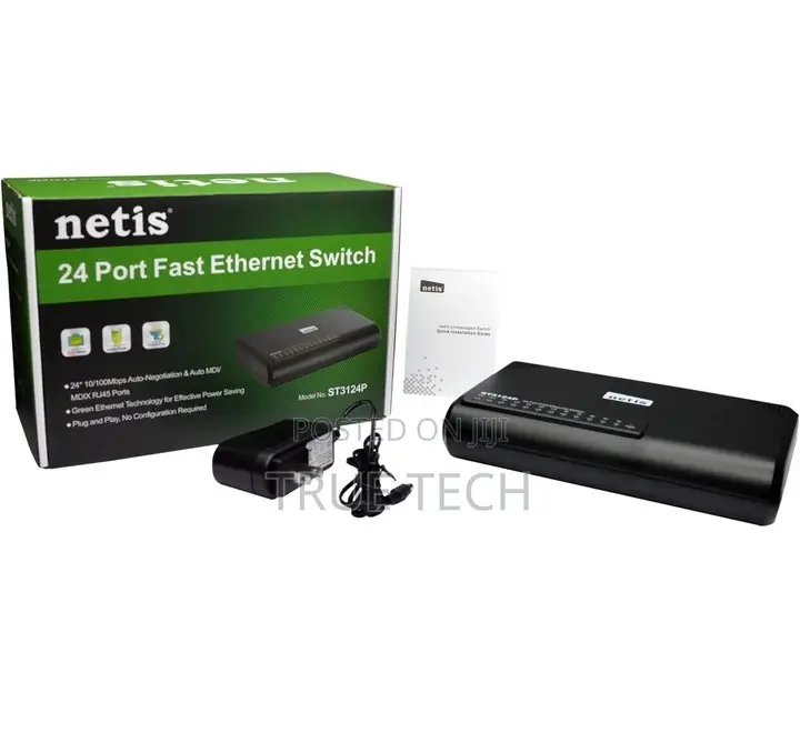 Netis ST3124P 24 Port 10/100Mbps Fast Ethernet Switch
