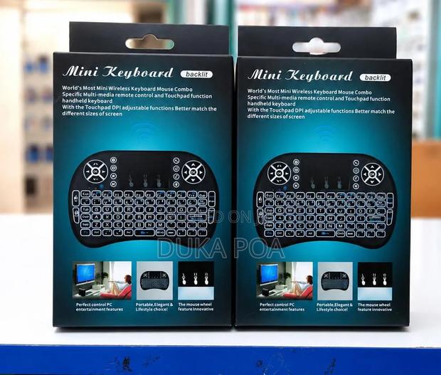 Mini Keyboard Backlit TV Keyboard Qwerty