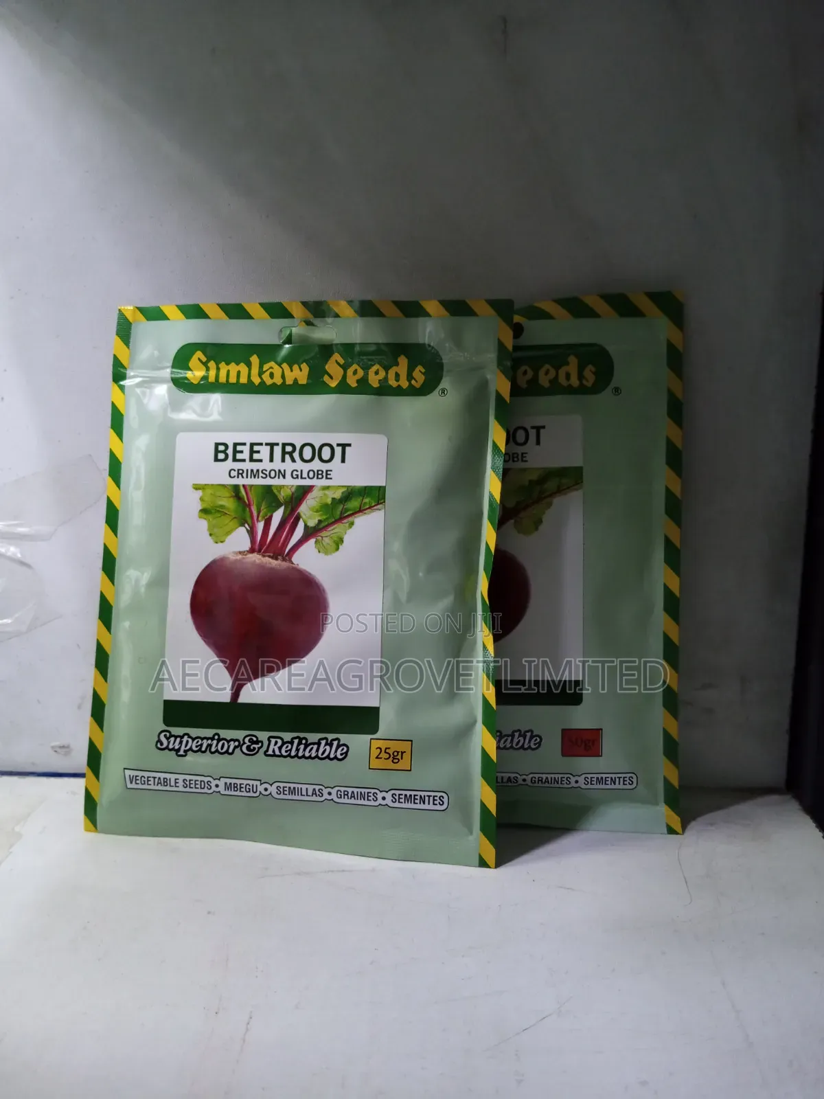 Beetroot Seeds Crimson Globe 25g, 50g