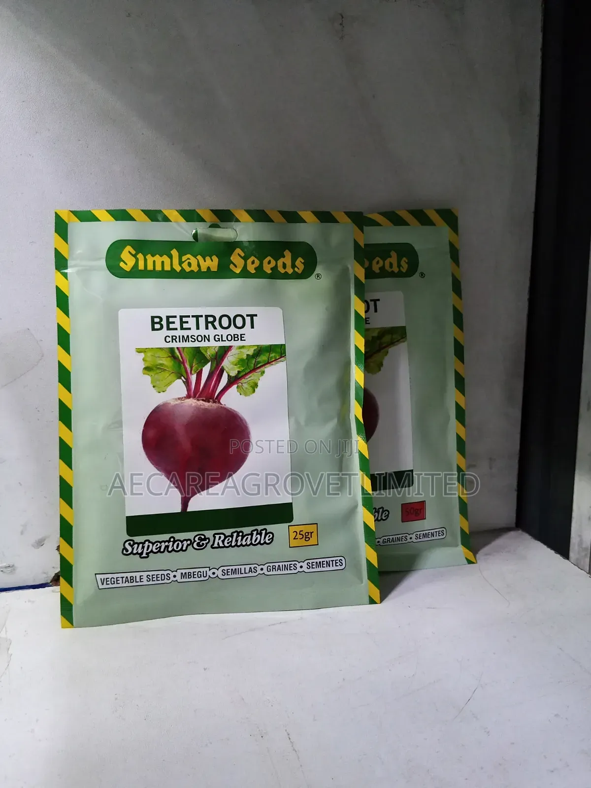 Beetroot Seeds Crimson Globe 25g, 50g