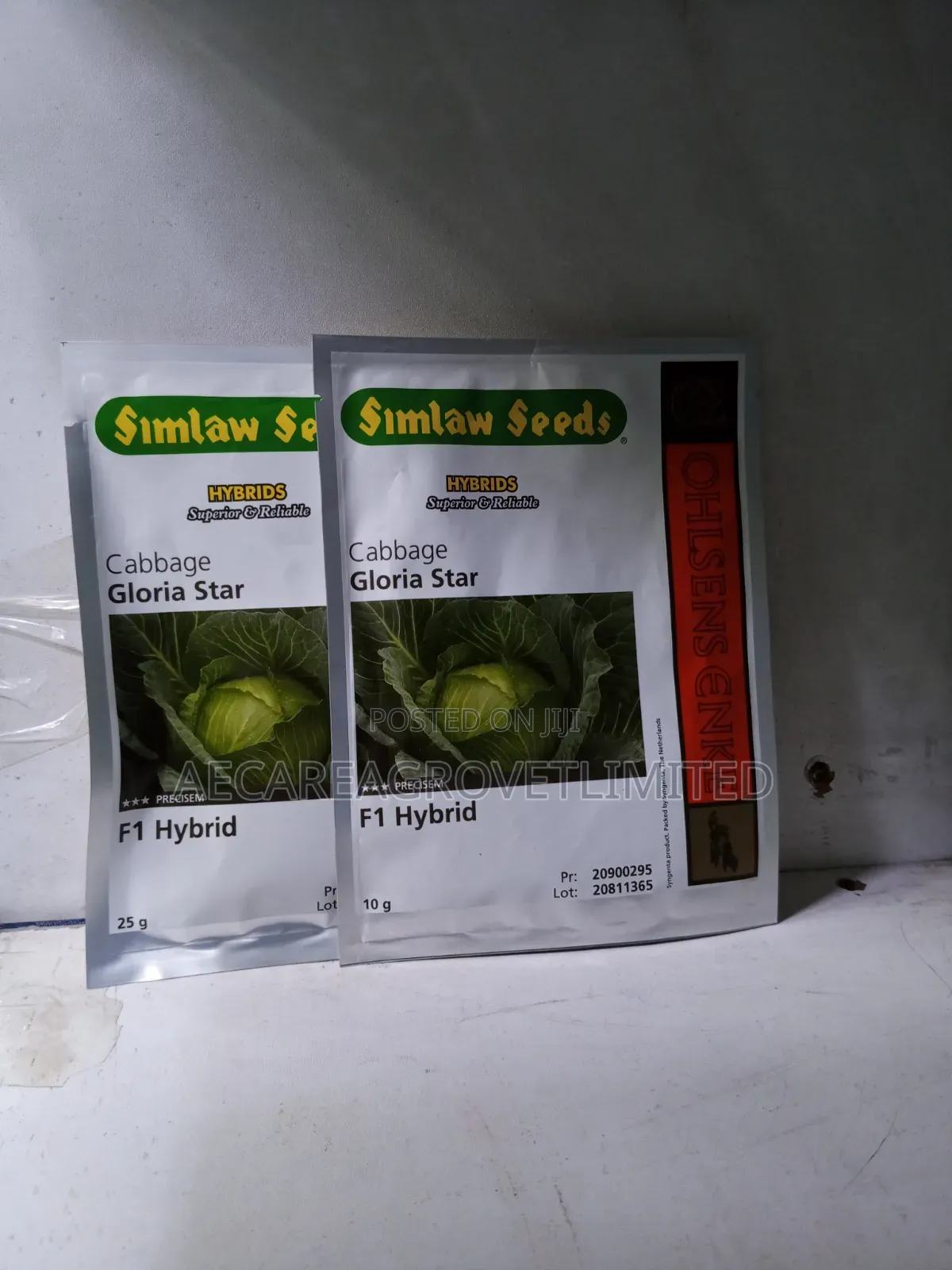 Cabbage Gloria Star F1 Hybrid Seeds 10g, 25g