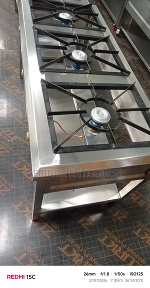 Rust Free Gas Burner, 3 in 1 Gas Cooker