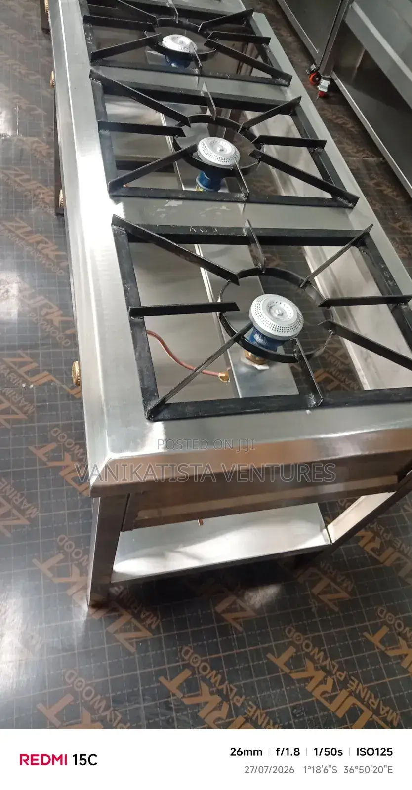 Rust Free Gas Burner, 3 in 1 Gas Cooker