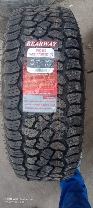 265/65r17 AT Bearway