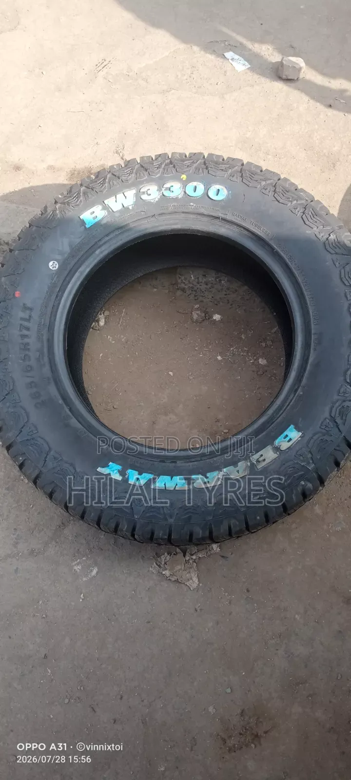 265/65r17 AT Bearway