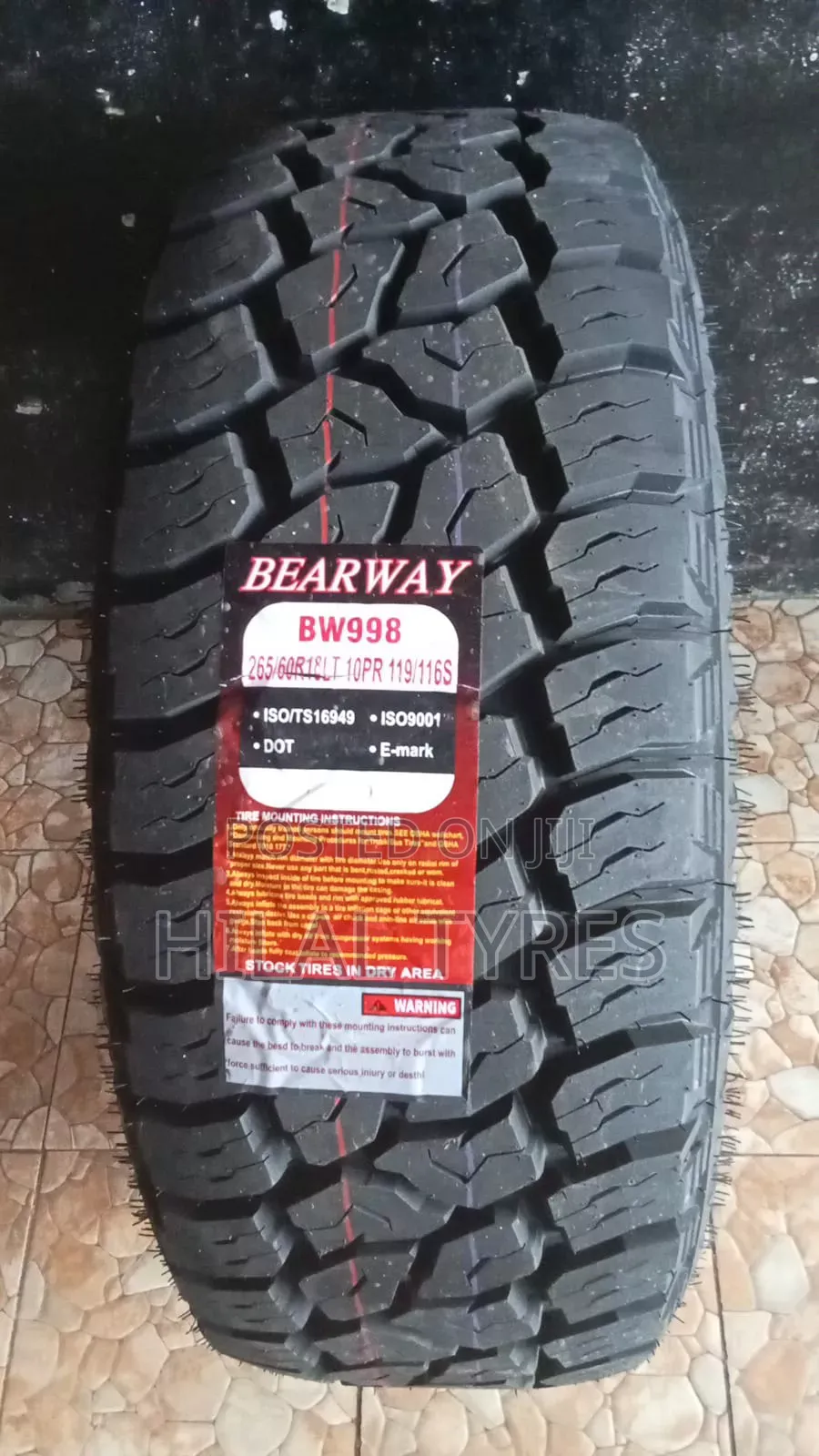 265/65r17 AT Bearway