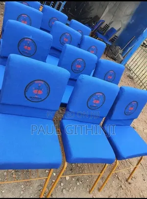 Church Blue Chairs