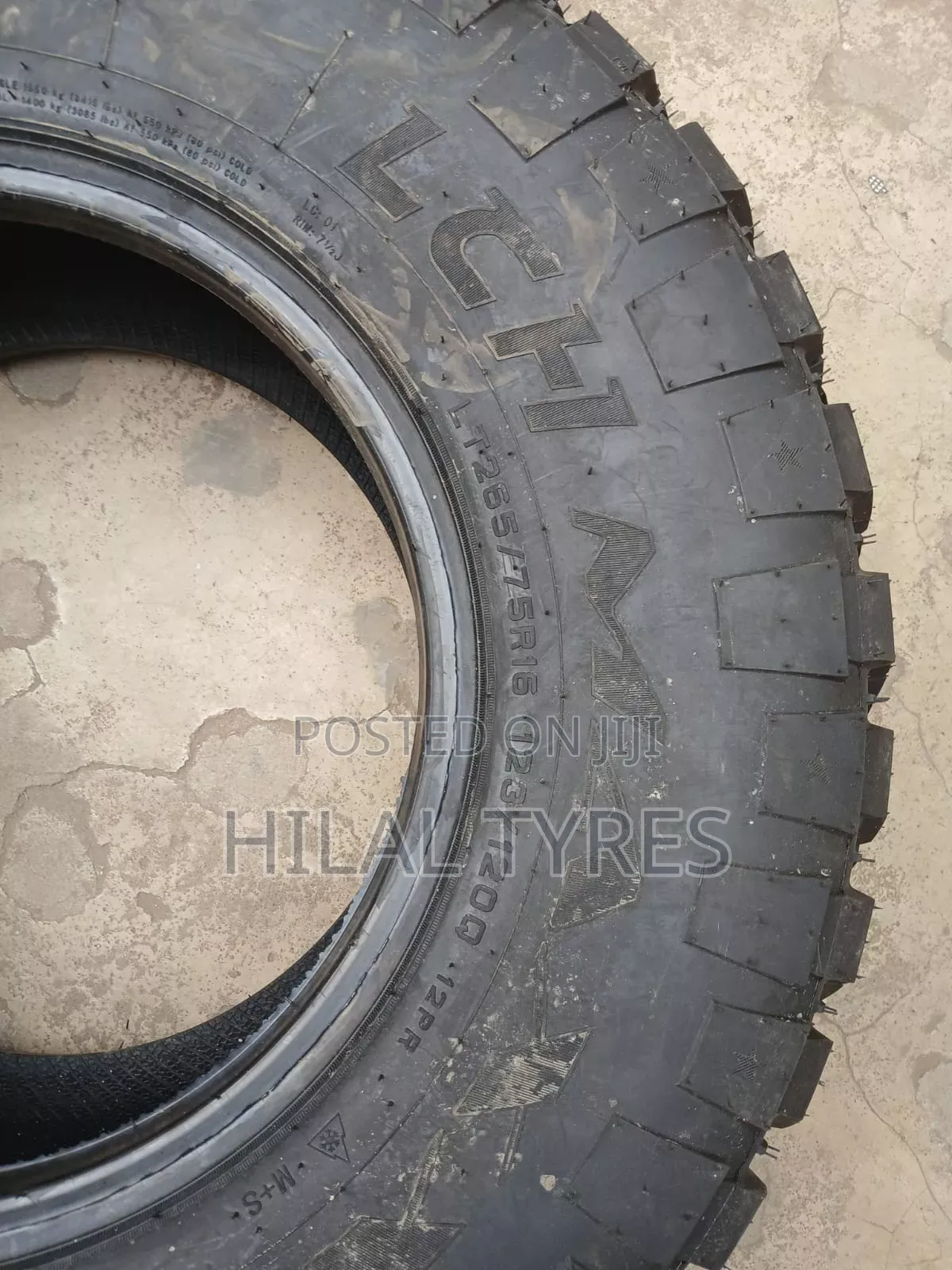 265/75r16 Lt LCH