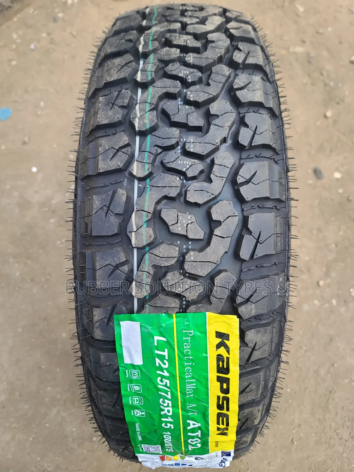 Lt 215 /75 R15 Kapsen Tyres Practicalmax a/T02 All-Terrain