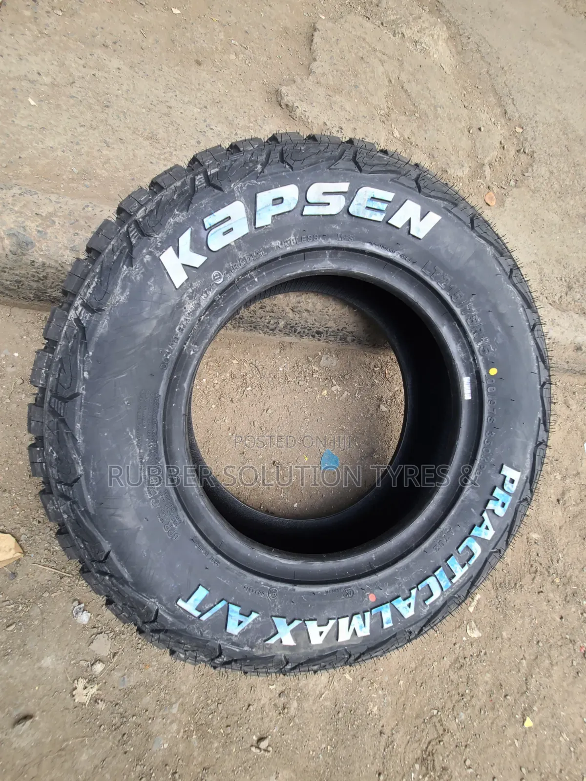 Lt 215 /75 R15 Kapsen Tyres Practicalmax a/T02 All-Terrain