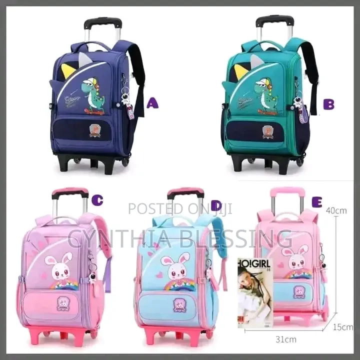 School Bag for Kids With Wheels