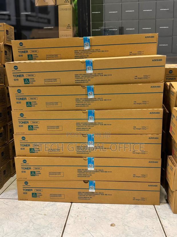 TN-619 CMYK Toner for Konica Minolta Printers